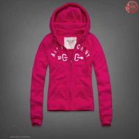 dames abercrombie fitch pullover zip cc rose Originele Sale am56f368